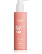 ICONIQUE Professional BRIGHT LIKE YOU Colour & Shine Protection Shampoo obnovující šampon pro barvené vlasy 250 ml