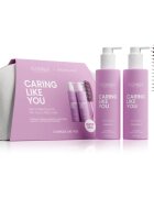 ICONIQUE Professional CARING LIKE YOU Set Shampoo 250 ml Conditioner 250 ml BrushArt Brush dárková sada na vlasy a vlasovou pokožku