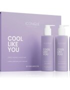 ICONIQUE Professional COOL LIKE YOU Perfect Blonde & Silver Violet Set sada neutralizující žluté tóny