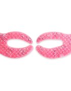 IDC INSTITUTE C Shaped Glitter Eye Pink maska na oční okolí 1 ks