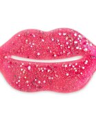IDC INSTITUTE Glitter Lip Pink hydrogelová maska na rty 1 ks