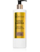 IDC INSTITUTE Gold Shimmer hydratační tělové mléko 400 ml