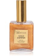 IDC INSTITUTE Gold Shimmer suchý bronzový olej na tělo 50 ml