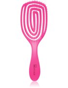 IDC INSTITUTE Neon kartáč na vlasy odstín Pink 1 ks