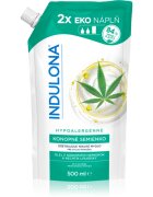 Indulona Hempseed tekuté mýdlo – náhradní náplň 500 ml