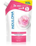 Indulona Růže tekuté mýdlo na ruce – náhradní náplň 750 ml