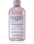 Inebrya BLONDesse Blonde Miracle Shampoo čisticí detoxikační šampon pro blond vlasy 300 ml