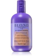 Inebrya BLONDesse No-Orange Shampoo vyživující šampon neutralizující mosazné podtóny 300 ml
