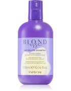 Inebrya BLONDesse No-Yellow Shampoo šampon neutralizující žluté tóny pro blond a šedivé vlasy 300 ml