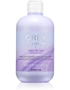 Inebrya Greylosophy Grey By Day Shampoo tónovací šampon pro šedivé vlasy 300 ml