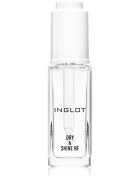 Inglot Dry & Shine NF vrchní lak na nehty pro urychlení zasychání laku s pipetou 9 ml