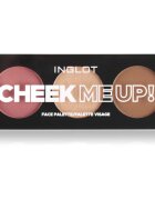 Inglot Face Palette rozjasňovač bronzer a tvářenka odstín Cheek Me Up! 7.2 g