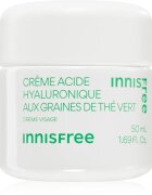innisfree Green Tea Seed Hyaluronic Cream hydratační pleťový krém se zklidňujícím účinkem 50 ml