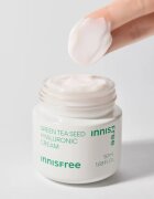 innisfree Green Tea Seed Hyaluronic Cream hydratační pleťový krém se zklidňujícím účinkem 50 ml