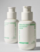 innisfree Green Tea Seed Hyaluronic Serum zklidňující pleťové sérum pro rozjasnění a hydrataci 80 ml