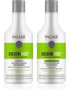 INOAR CicatriFios sada pro poškozené a křehké vlasy 2x250 ml