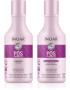 INOAR Pos Progress sada na vlasy po keratinovém narovnání a nanoplastice 2x250 ml