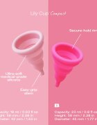 Intimina Lily Cup Compact B menstruační kalíšek 23 ml