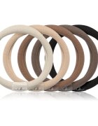 invisibobble Hair Tie gumičky do vlasů Mocha 5 ks