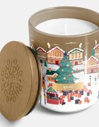 ípuro Christmas Town Glamour Night vonná svíčka s víkem 270 g