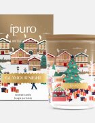 ípuro Christmas Town Glamour Night vonná svíčka s víkem 270 g