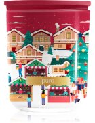 ípuro Christmas Town Velvet Almond vonná svíčka s víkem 270 g