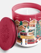 ípuro Christmas Town Velvet Almond vonná svíčka s víkem 270 g
