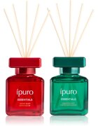 ípuro Essentials Season of Treats Peppermint Crush & Spiced Apple dárková sada 2x50 ml