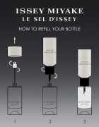 Issey Miyake Le Sel d'Issey toaletní voda – náhradní náplň pro muže 150 ml