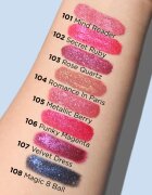 J.Cat Beauty Crystal Burst dlouhotrvající tekutá rtěnka odstín 106 Punky Magenta 0.8 g