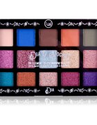 J.Cat Beauty Dia & Noche paletka očních stínů odstín 101 Dia 16 g