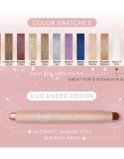 J.Cat Beauty Shimmie Struck krémové oční stíny v tyčince odstín 111 Speed Of White 2 g
