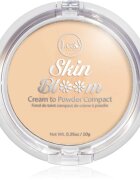 J.Cat Beauty Skin Bloom krémový kompaktní make-up pro plné krytí odstín 102 Buff 7.5 g