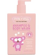Jack N’ Jill Natural Bathtime Shampoo & Body Wash šampon a sprchový gel pro děti 300 ml