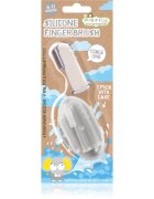 Jack N’ Jill Silicone dětský zubní kartáček na prst soft 6 - 18 měsíců 2 ks