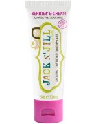 Jack N’ Jill Toothpaste přírodní zubní pasta pro děti příchuť Berries & Cream 50 g