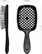 Janeke Carbon Fibre Pneumatic Brush kartáč na vlasy 22 cm 1 ks