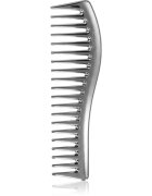 Janeke Chromium Line Wavy Comb for Gel Application hřeben na vlasy k nanášení gelových produktů 185 x 5 cm 1 ks