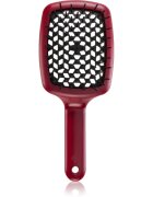Janeke Curvy "M" Vented Brush plochý kartáč pro tepelnou úpravu vlasů 21 x 85 x 4 cm Green 1 ks