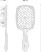 Janeke Superbrush velký plochý kartáč na vlasy 1 ks