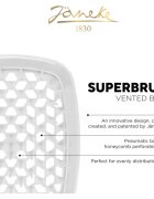 Janeke Superbrush velký plochý kartáč na vlasy 1 ks