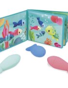 Janod Bath Book Party under the sea obrázková knížka do vany 10m+ 1 ks