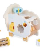 Janod Multi-Activity Sheep aktivity hračka ze dřeva 12m+ 1 ks