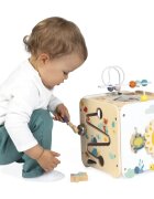 Janod Pure Activity Cube aktivity hračka 18m+ 1 ks