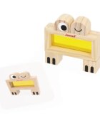 Janod Sensory Game Translucent Blocks aktivity hračka 12m+ 12 ks