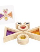 Janod Sensory Game Translucent Blocks aktivity hračka 12m+ 12 ks