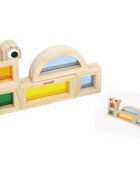 Janod Sensory Game Translucent Blocks aktivity hračka 12m+ 12 ks