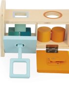 Janod Shape Sorter Box with Keys aktivity vkládačka 18m+ 1 ks