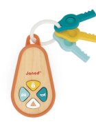 Janod Sounding Keychain aktivity hračka ze dřeva 18m+ 1 ks