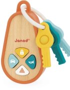 Janod Sounding Keychain aktivity hračka ze dřeva 18m+ 1 ks